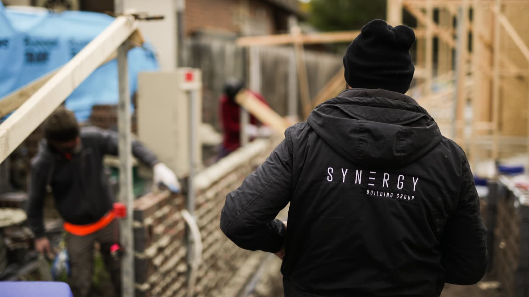 Synergy build, on site